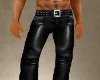 BK LEATHER MUSCLE JEANS